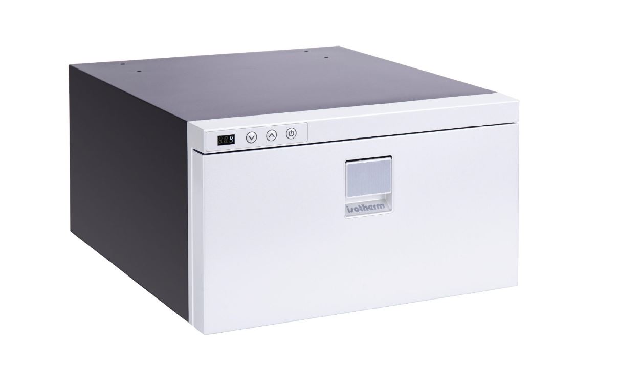 J��k. DR30L/V vetolaatikko 12/24V, valkoinen