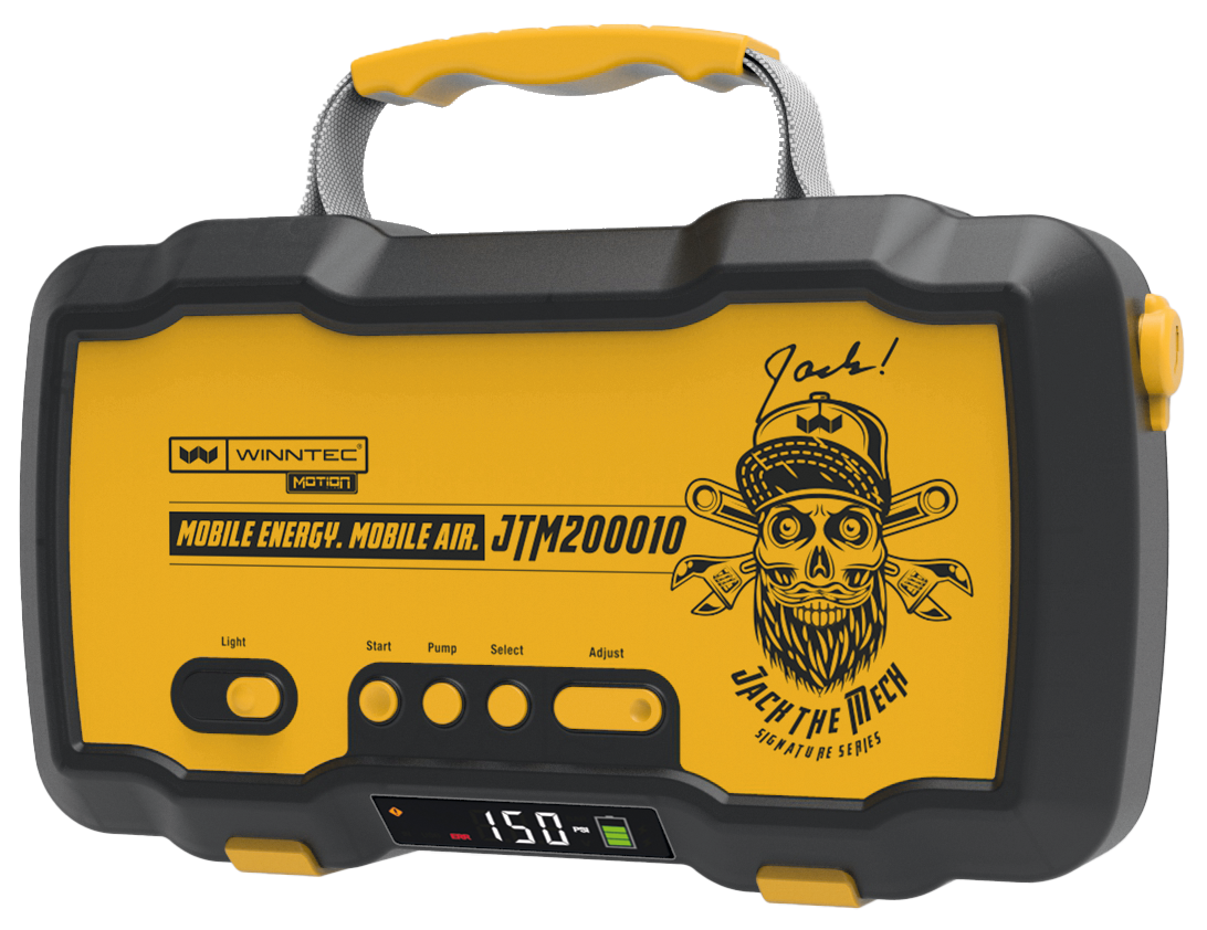 Starttiboosteri ja kompressori