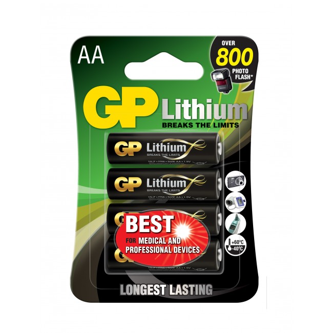 Paristo GP Lithium AA 15LF, 4kpl