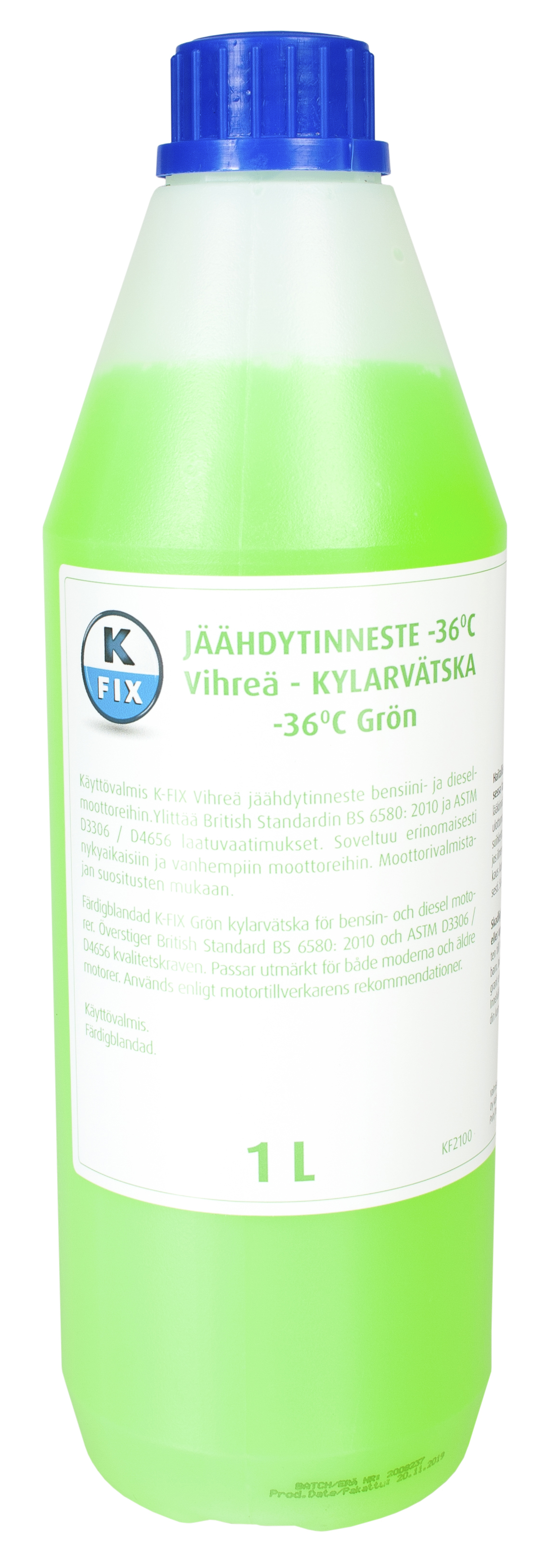 Jhdytinneste vihre -36C kyttvalmis 1 L