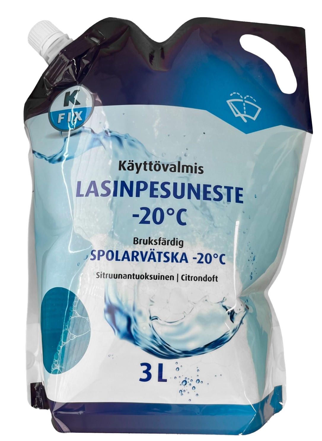 Lasinpesuneste -20C 3L pussi