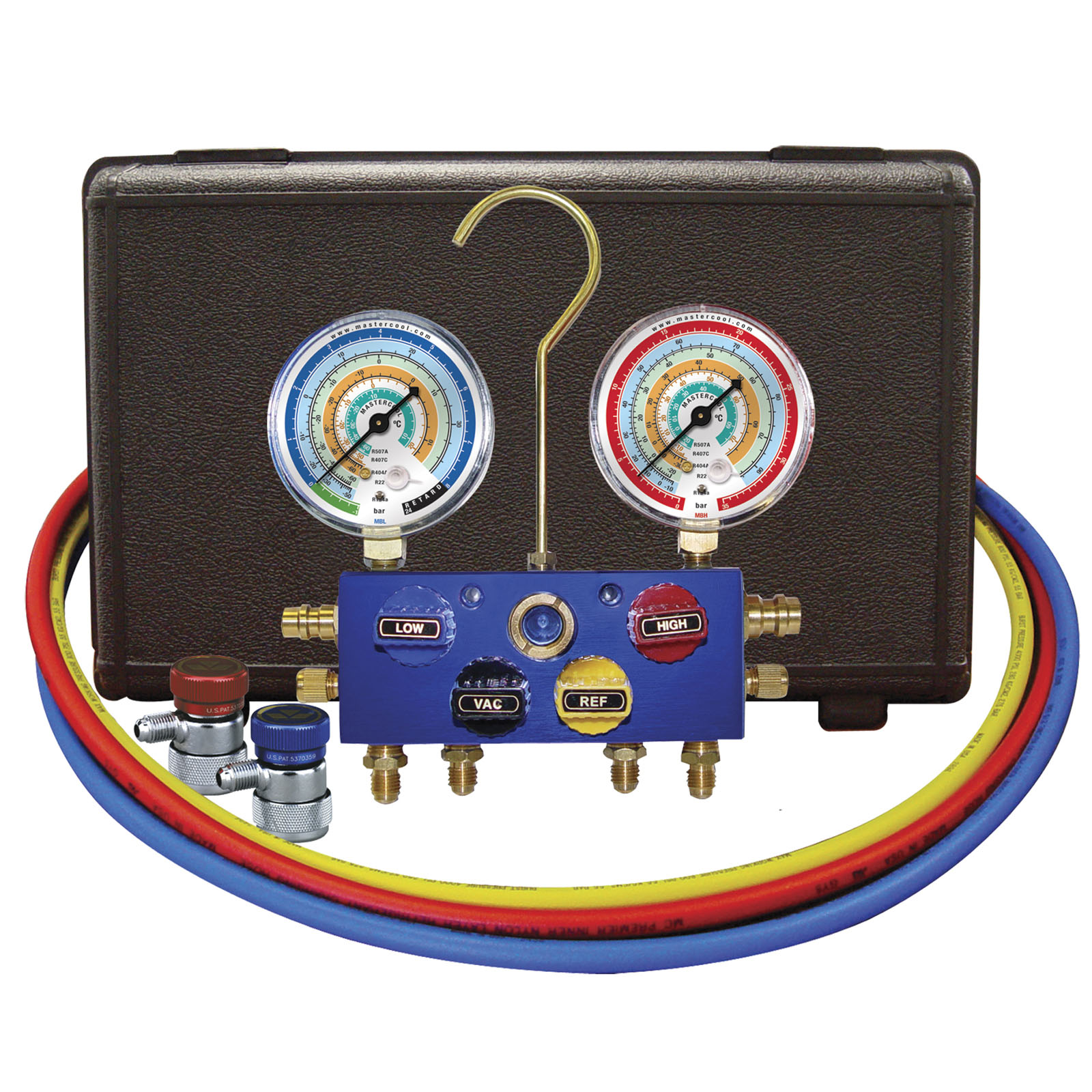 Painemittarisarja 4-tie sis.letkut 4kpl 250cm