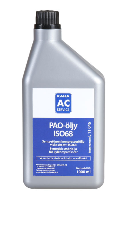 Kompressoriljy PAO 68 1000 ml