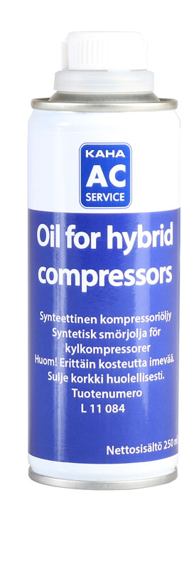 Kompressoriljy POE80 Hybridiautoille 250ml