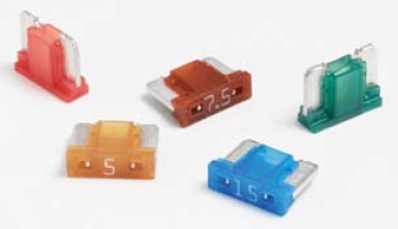 Low Profile MINI sulake 4A vaal.pun.11mm 58V 100kpl pkt