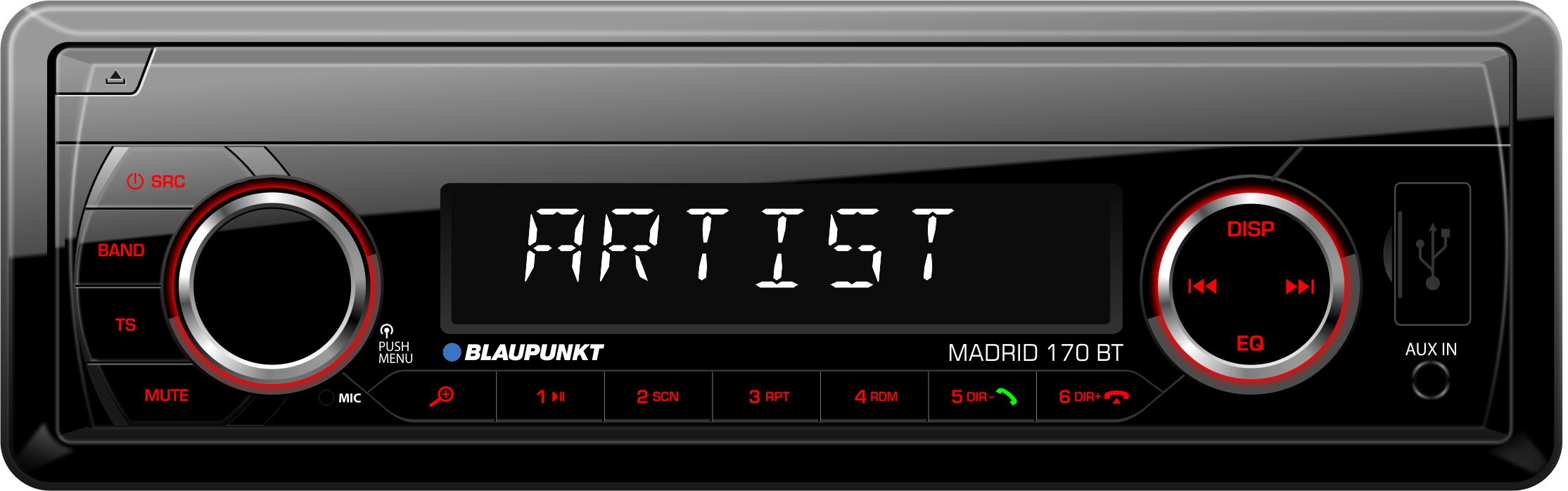 Radio-USB Madrid BT (EU) (+0,60)