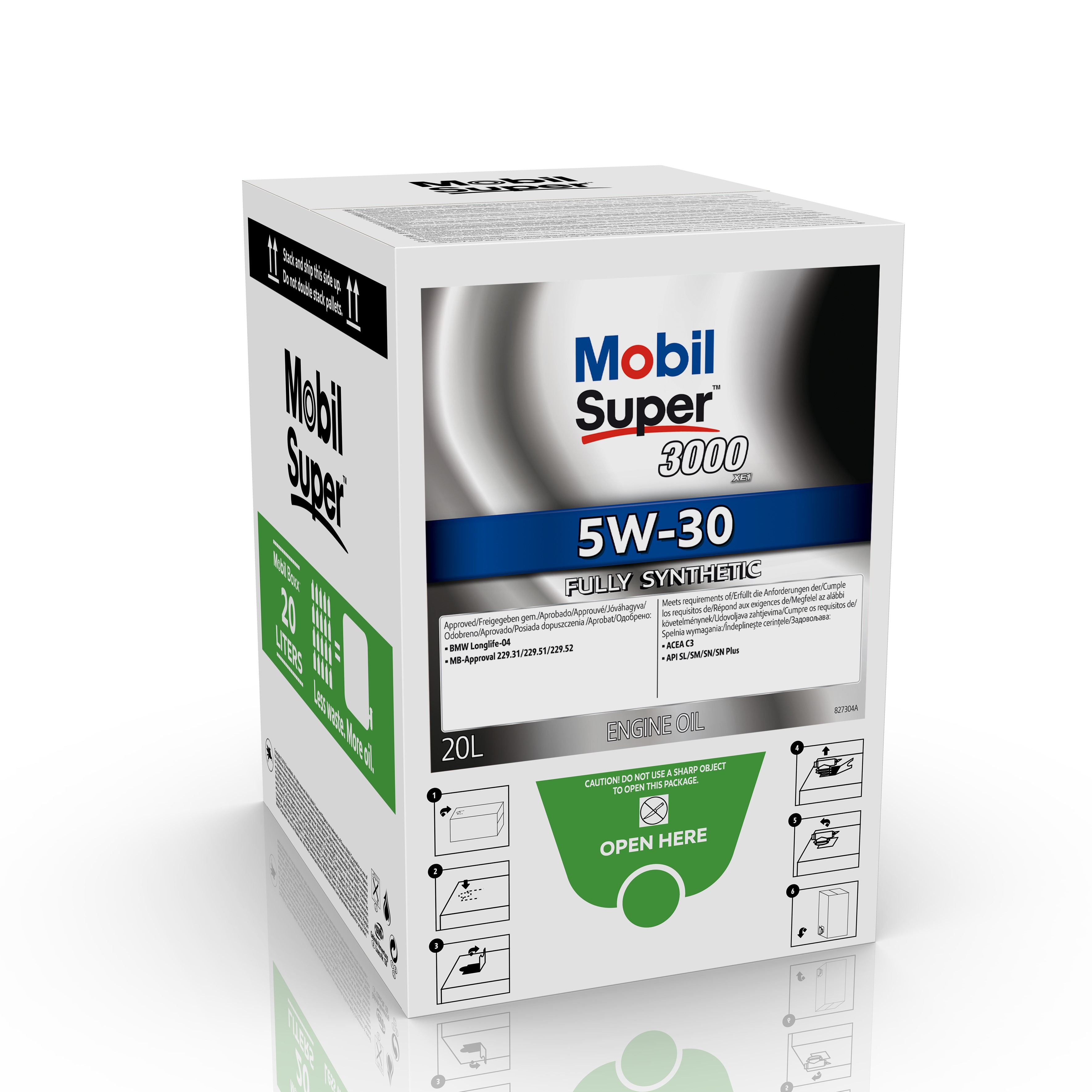 MOBIL SUPER 3000 XE1 5W-30 Boxx