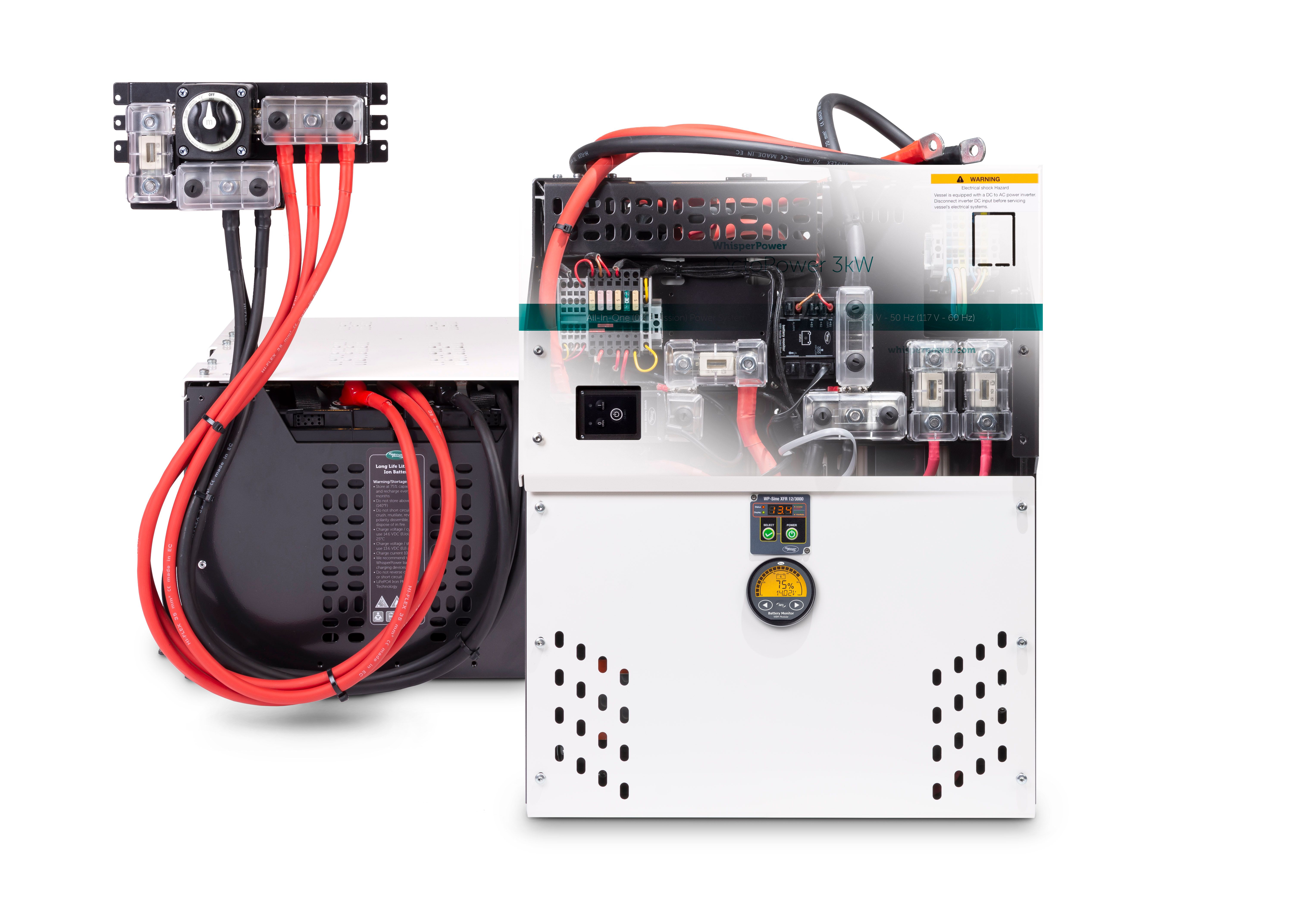 OctoPower 3 - 3KVA / 230V / 50 Hz - 2x 50A latausboosteri