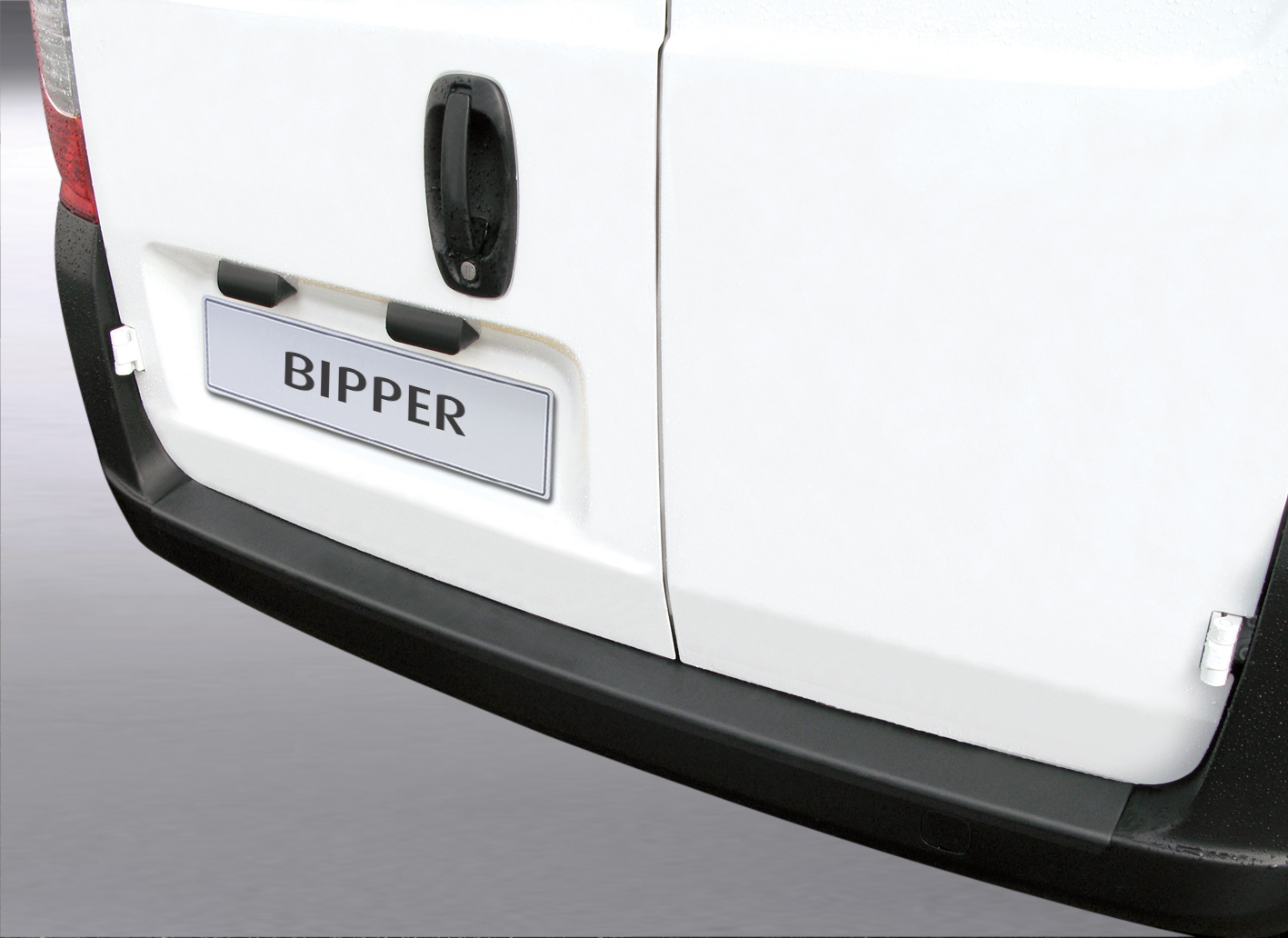 Takapuskurin kolhusuoja Peugeot Bipper/Teepee 9/2009-