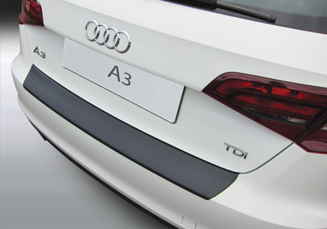 Takapuskurin kolhusuoja Audi A3/S3 Sportback 8/2012-4/2016