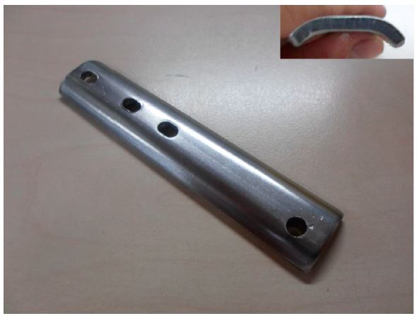 INOX SUPPORT BRACKET FOR TOP CR ELEGANCE