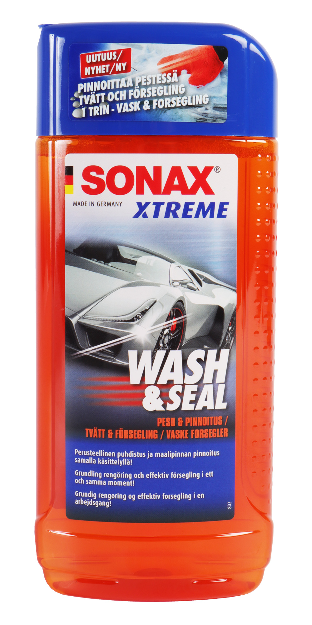 Wash & Seal Pinnoittava shampoo 500 ml