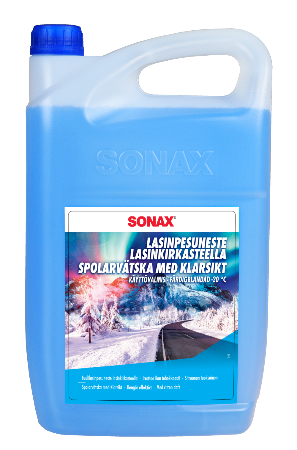 SONAX Tuulilasinpesuneste Valmissekoite -20C 4L