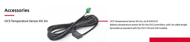 Omnicharge Solar Temp.Sensor Kit 3m