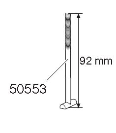 Thule pultti M6X92