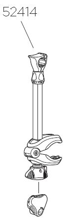 Thule runkopidin ilman lukkoa, 342mm