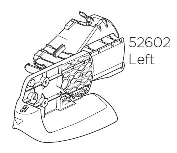 Lampunpidikesarja vasen, VeloCompact 925/927