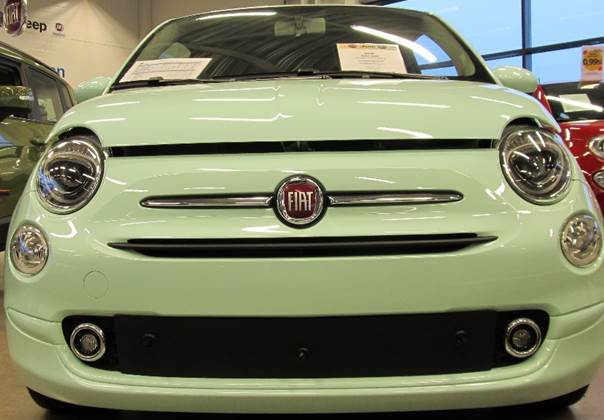 Maskisuoja Fiat 500 2016-