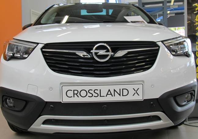 Maskisuoja Opel Crossland X 2017-2020