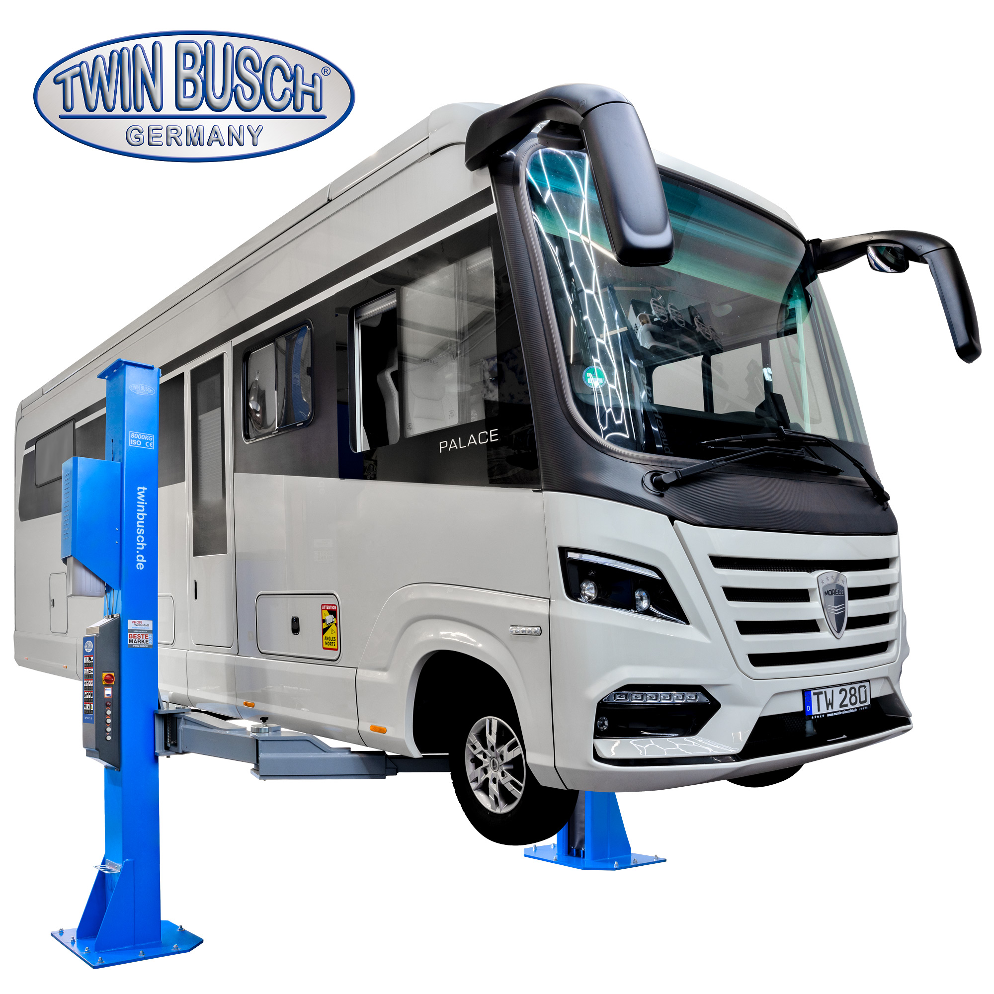 2 pilarinostin 8 t lattiavapaa