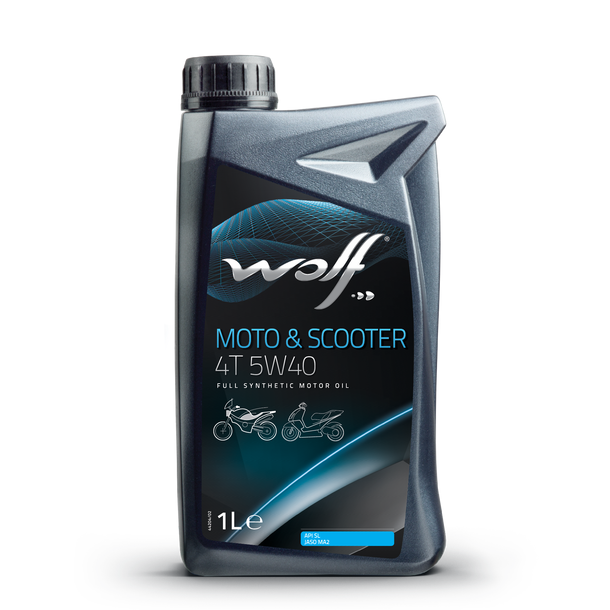 WOLF MOTO & SCOOTER 4T 5W40 1L