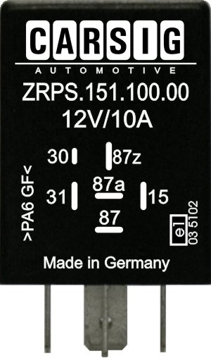 ZRPS.151.100.00 S��dett�v� veto/p��st�/imp.rele 12V 10/15A
