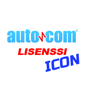 Autocom ICON CARS 12 kk lisenssi
