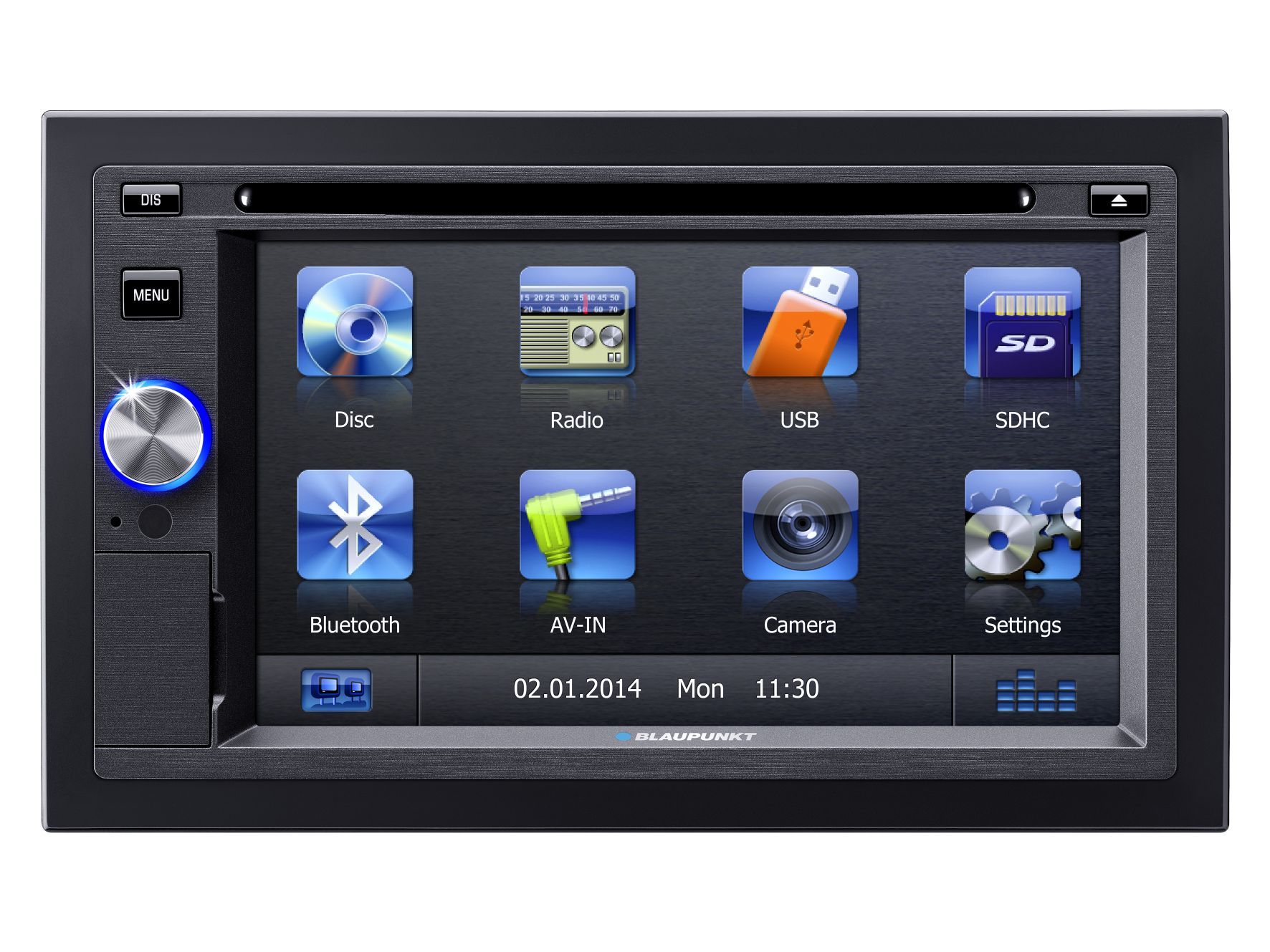 Multimediasoitin Mnchen 530 EU Truck 2DIN navi/radio/dvd PT