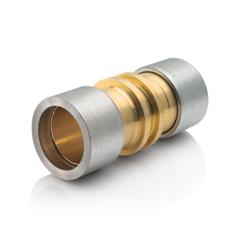 Lok-liitin 28mm messinki suora