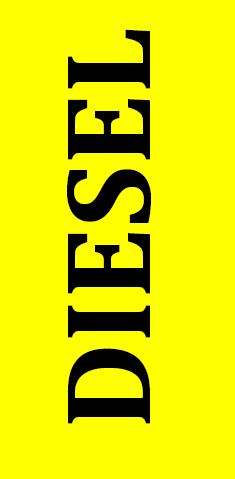 Diesel-tarra polttoainetankin merkint��n