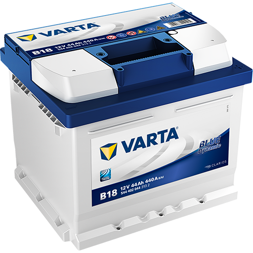 Kynnistysakku Blue Dynamic B18 44 Ah 440A CCA