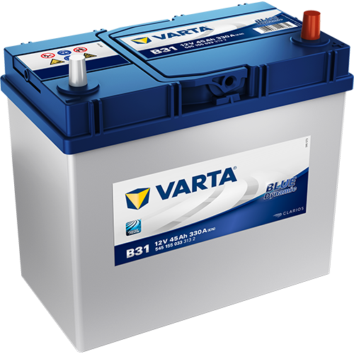 Kynnistysakku Blue Dynamic B31 45 Ah 330A CCA
