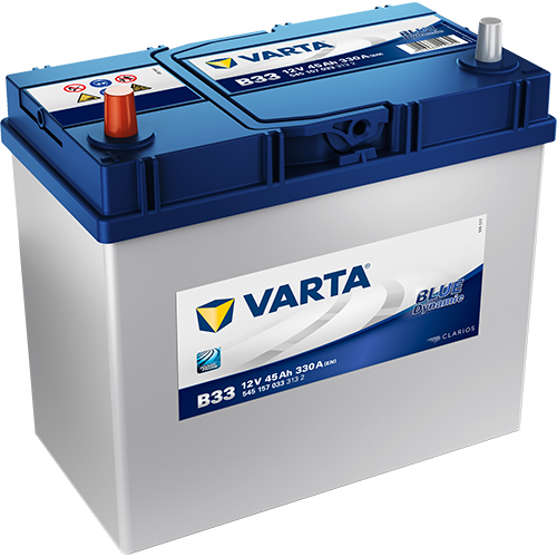 Kynnistysakku Blue Dynamic B33 45 Ah 330A CCA