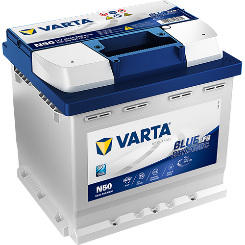 Kynnistysakku Blue Dynamic EFB N50 50 Ah 550A CCA