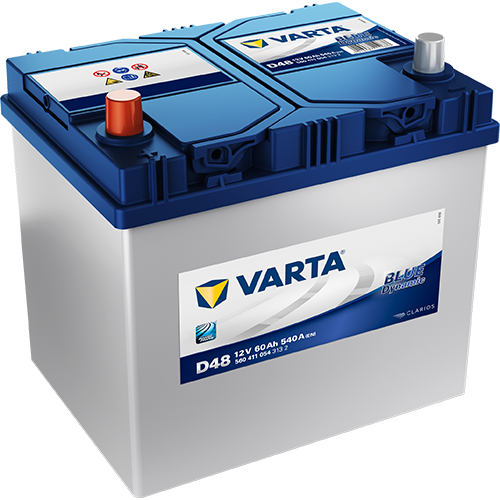 Kynnistysakku Blue Dynamic D48 60 Ah 540A CCA