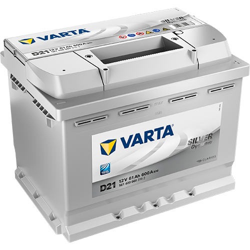 Kynnistysakku Silver Dynamic D21 61 Ah 600A CCA