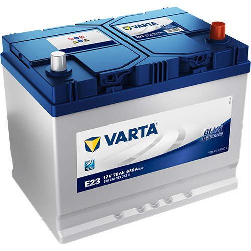Kynnistysakku Blue Dynamic E23 70 Ah 630A CCA