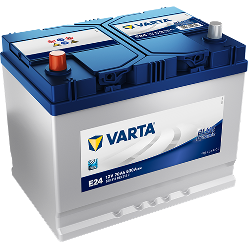 Kynnistysakku Blue Dynamic E24 70 Ah 630A CCA