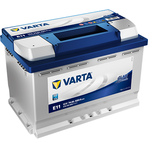 Kynnistysakku Blue Dynamic E11 74 Ah 680A CCA