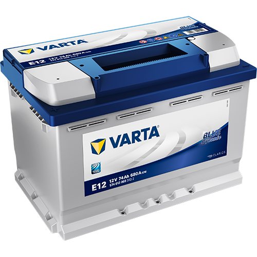 Kynnistysakku Blue Dynamic E12 74 Ah 680A CCA