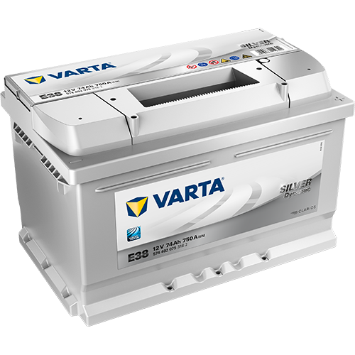 Kynnistysakku Silver Dynamic E38 74 Ah 750A CCA