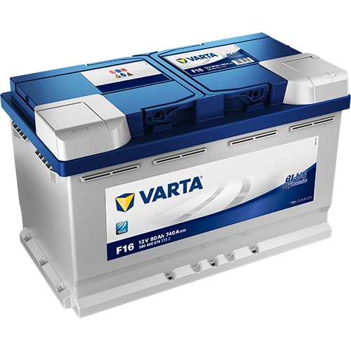 Kynnistysakku Blue Dynamic F16 80 Ah 740A CCA