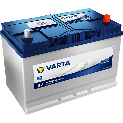 Kynnistysakku Blue Dynamic G7 95 Ah 830A CCA