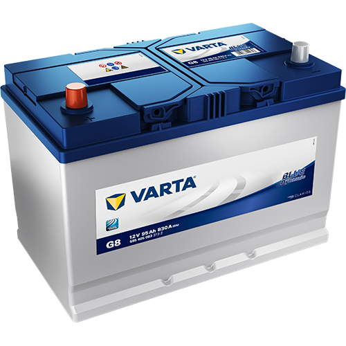 Kynnistysakku Blue Dynamic G8 95 Ah 830A CCA