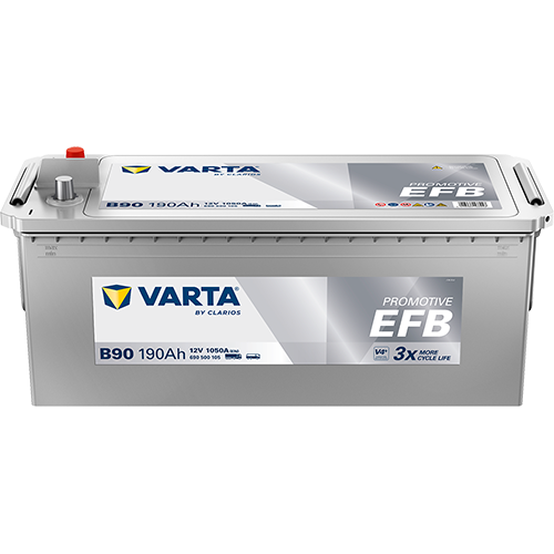 Varta EFB B90 akku 190 Ah TT