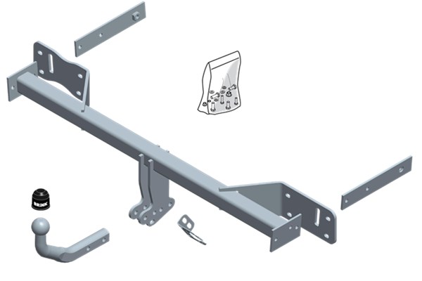 Vetokoukku, kiinte� MB B-sarja (W246) 2012-