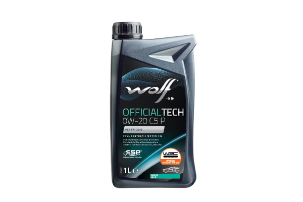 OFFICIALTECH 0W-20 C5 P 1L