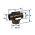 Haarakappale-T 125/100N/100 MM suoraan A/C lhtn
