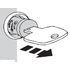 Thule  dummy  avain, esim lukkosarjan TH 544 mukana