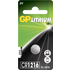 Nappiparisto GP Lithium CR1216 3,0V, 1kpl